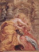 Peace and Plenty Embracing (mk01), Peter Paul Rubens